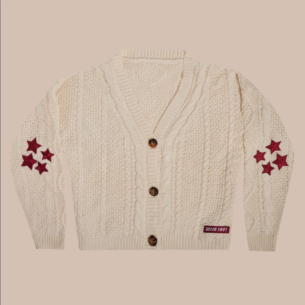 ⭐️Official Taylor Swift Red Cardigan, XS/S , BRAND NEW